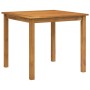 Conjunto de Comedor de Jardín 5 pcs Beige Poliratán