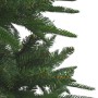 Árbol de Navidad artificial con luces PVC&PE verde 210 cm
