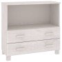 Aparador HAMAR madera maciza de pino blanca 85x35x80 cm en Aparadores | Comprar online en Foro24