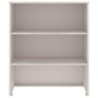 Aparador superior HAMAR madera maciza pino blanco 85x35x100 cm