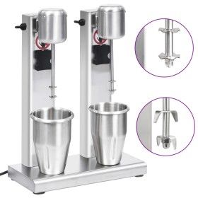 Mixer für Shakes mit doppeltem Edelstahlbecher 2 L von vidaXL, Mixer und Mixer - Ref: Foro24-51086, Preis: 177,40 €, Rabatt: %
