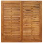 Conjunto de Comedor de Jardín 5 pcs Beige Poliratán