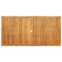 Conjunto de Comedor de Jardín 9 pcs Beige Poliratán