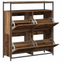 Armario para Zapatos con puerta Madera Vieja 100 x 34 x 112 cm