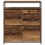 Armario para Zapatos con puerta Madera Vieja 100 x 34 x 112 cm
