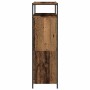 Armario para Zapatos con puerta Madera Vieja 100 x 34 x 112 cm