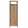 Armario para Zapatos con puerta Roble artisan 100 x 34 x 112 cm