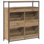 Armario para Zapatos con puerta Roble artisan 100 x 34 x 112 cm