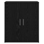 Alacena 2 pcs Roble negro 60 x 31 x 70 cm Madera contrachapada