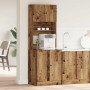 Gabinete de cocina con estante Madera vieja 60 x 50 x 180 cm