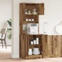 Gabinete de cocina con estante Madera vieja 60 x 50 x 180 cm