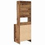 Gabinete de cocina con estante Madera vieja 60 x 50 x 180 cm