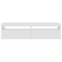 TV-Möbel mit LED-Leuchten 2 Stk. glänzend weiß 75x35x40 cm von vidaXL, TV-Möbel - Ref: Foro24-804404, Preis: 138,92 €, Rabatt: %