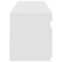 Muebles de TV con luces LED 2 uds blanco brillante 75x35x40 cm de vidaXL, Muebles TV - Ref: Foro24-804404, Precio: 145,25 €, ...