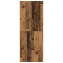 Gabinete de oficina con puerta 2 pcs Madera vieja 60 x 32 x 153