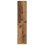 Gabinete de oficina con puerta 2 pcs Madera vieja 60 x 32 x 153