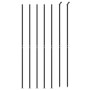 Wire fence with anthracite gray flange 2x10 m by vidaXL, fence panels - Ref: Foro24-153990, Price: 82,85 €, Discount: %