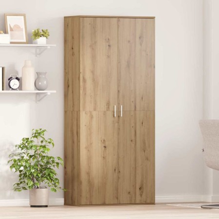 Vitrina Roble artisan 80 x 35 x 180 cm Madera contrachapada
