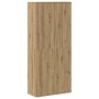 Vitrina Roble artisan 80 x 35 x 180 cm Madera contrachapada