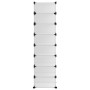 Zapatero PP transparente 93x36,5x140 cm