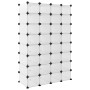 Zapatero PP transparente 93x36,5x140 cm