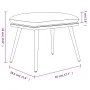 Fußhocker aus rosa Samt, 45 x 29,5 x 35 cm von vidaXL, Osmanen - Ref: Foro24-341508, Preis: 35,45 €, Rabatt: %