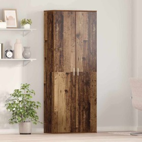Highboard Madera Vieja 70 x 35 x 180 cm Madera contrachapada