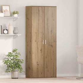 Highboard Roble artisan 70 x 35 x 180 cm Madera contrachapada