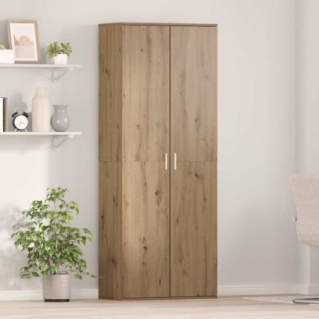 Highboard Roble artisan 70 x 35 x 180 cm Madera contrachapada