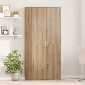 Highboard Roble artisan 80 x 39 x 178 cm Madera contrachapada