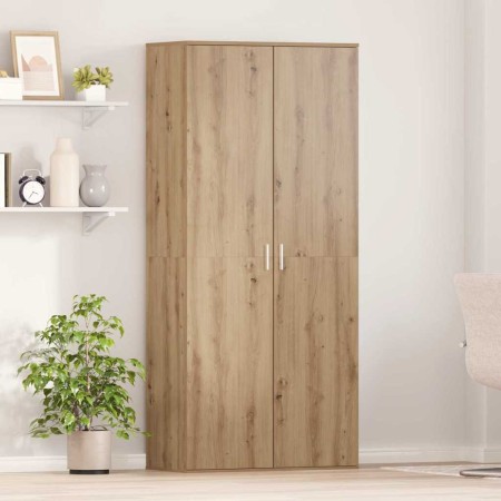 Highboard Roble artisan 80 x 39 x 178 cm Madera contrachapada