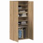 Highboard Roble artisan 80 x 39 x 178 cm Madera contrachapada
