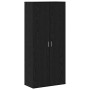 Highboard Roble negro 80 x 39 x 178 cm Madera contrachapada