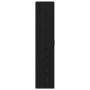 Highboard Roble negro 80 x 39 x 178 cm Madera contrachapada