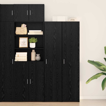 Alacena Roble negro 40 x 42.5 x 185 cm Madera contrachapada