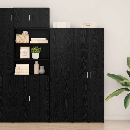 Alacena Roble negro 45 x 42.5 x 185 cm Madera contrachapada