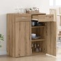 Armario de almacenamiento Roble artisan 80 x 42.5 x 93.5 cm