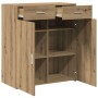 Armario de almacenamiento Roble artisan 80 x 42.5 x 93.5 cm