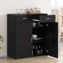 Armario de almacenamiento Roble negro 80 x 42.5 x 93.5 cm