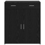 Armario de almacenamiento Roble negro 80 x 42.5 x 93.5 cm