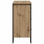 Cajonera Roble artisan 91 x 35.5 x 74.5 cm Madera contrachapada