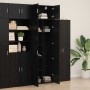 Armario de almacenamiento Roble negro 70 x 42.5 x 225 cm