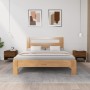 Bedside tables 2 units plywood oak brown 50x46x50 cm by vidaXL, Nightstands - Ref: Foro24-819547, Price: 72,36 €, Discount: %