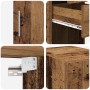 Gabinete de Almacenamiento Slim Madera vieja 30 x 42.5 x 225 cm