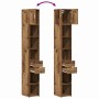 Gabinete de Almacenamiento Slim Madera vieja 30 x 42.5 x 225 cm