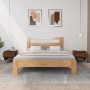 Bedside tables 2 units plywood oak brown 50x46x50 cm by vidaXL, Nightstands - Ref: Foro24-819547, Price: 72,36 €, Discount: %