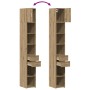 Gabinete de Almacenamiento Slim con cajón Roble artisan