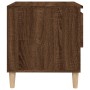 Bedside tables 2 units plywood oak brown 50x46x50 cm by vidaXL, Nightstands - Ref: Foro24-819547, Price: 72,36 €, Discount: %