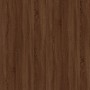 Bedside tables 2 units plywood oak brown 50x46x50 cm by vidaXL, Nightstands - Ref: Foro24-819547, Price: 72,36 €, Discount: %