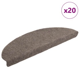 Felpudos autoadhesivos para escaleras, 20 unidades, 65 x 21 x 4
